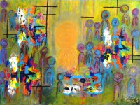 Nr.14 | 'Ferdi'Nanda Sweers | Heart of the Soul | Acryl | 60 x 80 